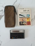Hp Hewlett Packard 11c Scientific Calculator Case Owners Handbook 1985 Vintage. Fixed Price $149.00.