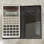 Vintage Casio Fx-910 Solar Scientific Calculator W/ Vinyl Case 3" X 5". Fixed Price $9.99.