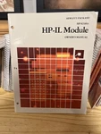 Manual Hp-il Module For The Hp 41c/cv/cx 82160a. Fixed Price $19.41.