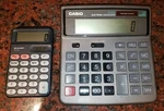 Solar Calculators Lot Of 3 Large Display Desktop Standard Function Memory Used. Fixed Price $17.00.