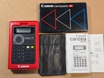 Canon Card Lc Quartz Lc-61t Credit Size Calculator Mint In Box Working Well. Fixed Price $49.99.