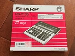 New Sharp Compet Qs-2130 12-digit Desktop Financial Twin Power Calculator. Fixed Price $58.99.