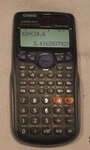 Casio Fx-300es + Plus Natural Vpam Scientific Calculator. Fixed Price $9.95.