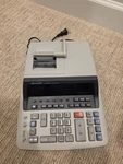 Sharp Compet Qs-2760h Printing Calculator Desktop Adding Machine Tested. Fixed Price $50.00.