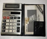 Vintage Radio Shack Calculator Model No Ec-417 Dual Solar Powered. Fixed Price $17.99.