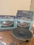 2x Vintage Radio Shack Speakers 5x7 Full Range Dual Cone Design No 40-1261 Nos. Fixed Price $40.00.