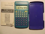Vintage Green Radio Shack Ec-4038 Scientific Calculator With Owner's Manual. Fixed Price $24.95.