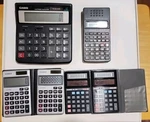 Lot Of 6 Calculators: Casio. Fixed Price $17.99.
