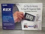1998 Franklin Rolodex Rex Pc Companion Rex-3-ds Electronic Organizer New Sealed. Fixed Price $63.20.