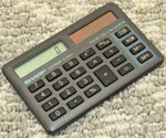 Sharp Vintage Solar Calculator Elsi Mate El-869c Rockwell International. Fixed Price $24.88.