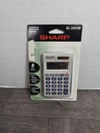 Sharp El-243sb Solar Pocket Calculator 8-digit Lcd El243sb. Fixed Price $14.20.