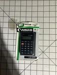 Canon Ls 36h Calculator With Battery Wallet Case And Solar Power B448. Fixed Price $18.88.