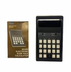 Sears Electronic Slide Rule Calculator, Manual & Case Model 801.58770 Works. Fixed Price $29.95.