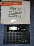 Ultmost Model 6638 Talking Calculator Large Desktop Big Button Voice Replay. Fixed Price $34.99.
