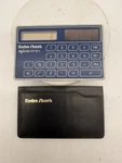 Solar-powered Calculator Radio Shack Ec-413, Micro Thin With Case, Japan. Fixed Price $20.45.