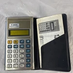 Canon Palmtronic Vintage Calculator For Parts Model Lc-82m With Original Case. Fixed Price $10.92.