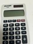 Victor 700 Pocket Calculator - 4 Functions 8 Character S Lcd Solar. Fixed Price $9.25.