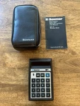 Bowmar Mx70 Vintage Calculator Case & Manual - No Power Cord / Untested Read. Fixed Price $59.90.