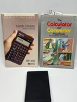 Vintage Texas Instruments Ti Converter Calculator & Manuals Lot. Fixed Price $65.37.