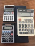 Lot Of 3 Vintage Led Calculators: Sharp El-326f, El-326t, Canon Ts-83h. Fixed Price $10.99.