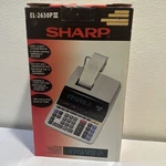 Sharp El-2630piii Printing Calculator Open Box. Fixed Price $72.00.