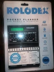 Rolodex Rpp-3 Pocket Planner Holds 150 Names And Numbers Nib. Fixed Price $9.00.