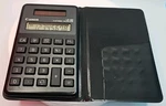 Vintage Canon Ls-32 Solar Powered Electronic Calculator With Wallet Case Tested. Fixed Price $12.95.