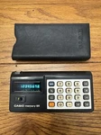 Vintage Casio Memory-8r Calculator W/ Case. Fixed Price $10.00.