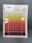 Manual, Hp 82168a Acoustic Coupler. Fixed Price $9.95.