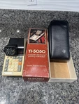 Vtg Texas Instruments Ti-5050 Electric Calculator/w-original Box,bag Non Working. Fixed Price $21.50.