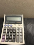 Canon Tx-1010h Calculator Solar Powered. Fixed Price $15.30.