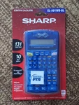 Sharp Scientific Calculator El-501wb Bl Blue With Cover New Sealed Package. Fixed Price $4.98.