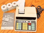 Vintage Montgomery Ward Cpd12x Electronic Calculator Euc Manual And Paper Video!. Fixed Price $37.99.