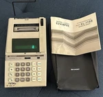 Vintage Sharp El-1168 Handheld Print/display Calculator With Case. Fixed Price $19.99.