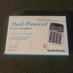 Nib Vtg Radio Shack Solar Pocket Calculator Ec 279/ 65-921 -new In Box. Fixed Price $14.97.