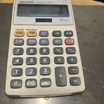 Vintage Sharp El-334f Calculator Twin Power 10-digit Solar + Battery Pre-owned. Fixed Price $14.00.