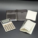 Vintage Casio Lc-791 Mini Card Calculator W/ Case Manual Works Japan - Rare. Fixed Price $32.99.