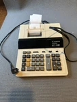 Working Canon Mp25d 12 Digit 2 Color Adding Machine Printing Calculator. Fixed Price $24.00.