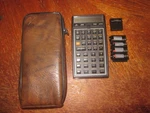 Hewlett Packard Hp 41c Calculator W/hp 82106a Memory Module/case Parts/repair. Fixed Price $94.99.