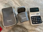Vintage Panasonic 850 Japan 1970s Calculator + Power Supply Cases Works!. Fixed Price $39.99.