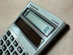 Vintage Retro Sanyo Cx 2581m Pocket Solar Battery Calculator Japan. Fixed Price $25.00.