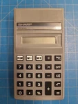 Sharp Elsi Mate El-231s Calculator Vintage Gray Desktop Office School Taiwan. Fixed Price $9.52.